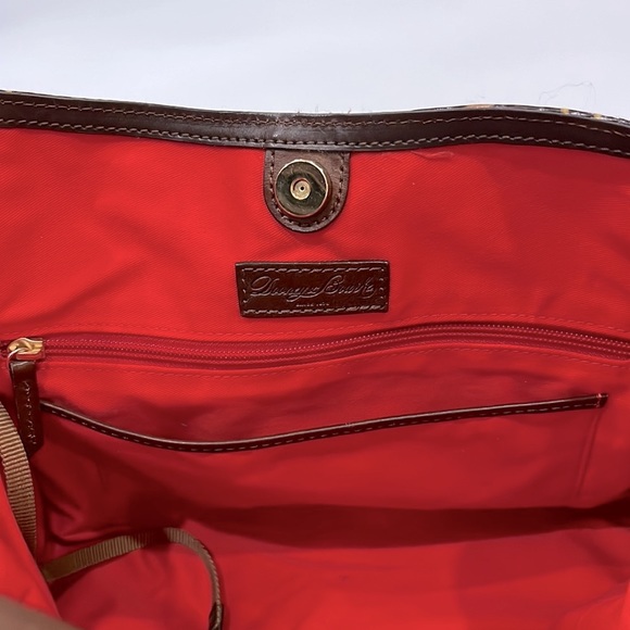 Dooney & Bourke 1975 Anniversary Monogram Coated Canvas and Leather Tote - Picture 9 of 15